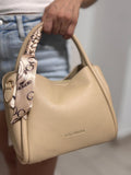 Borsa a Mano Coconuda con Foulard