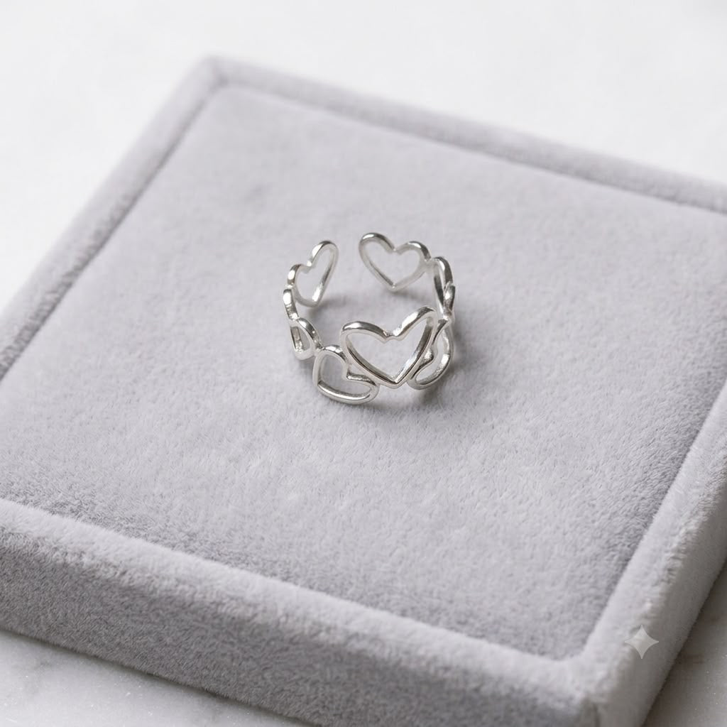 Anello a Fascia "Battito d'Amore"
