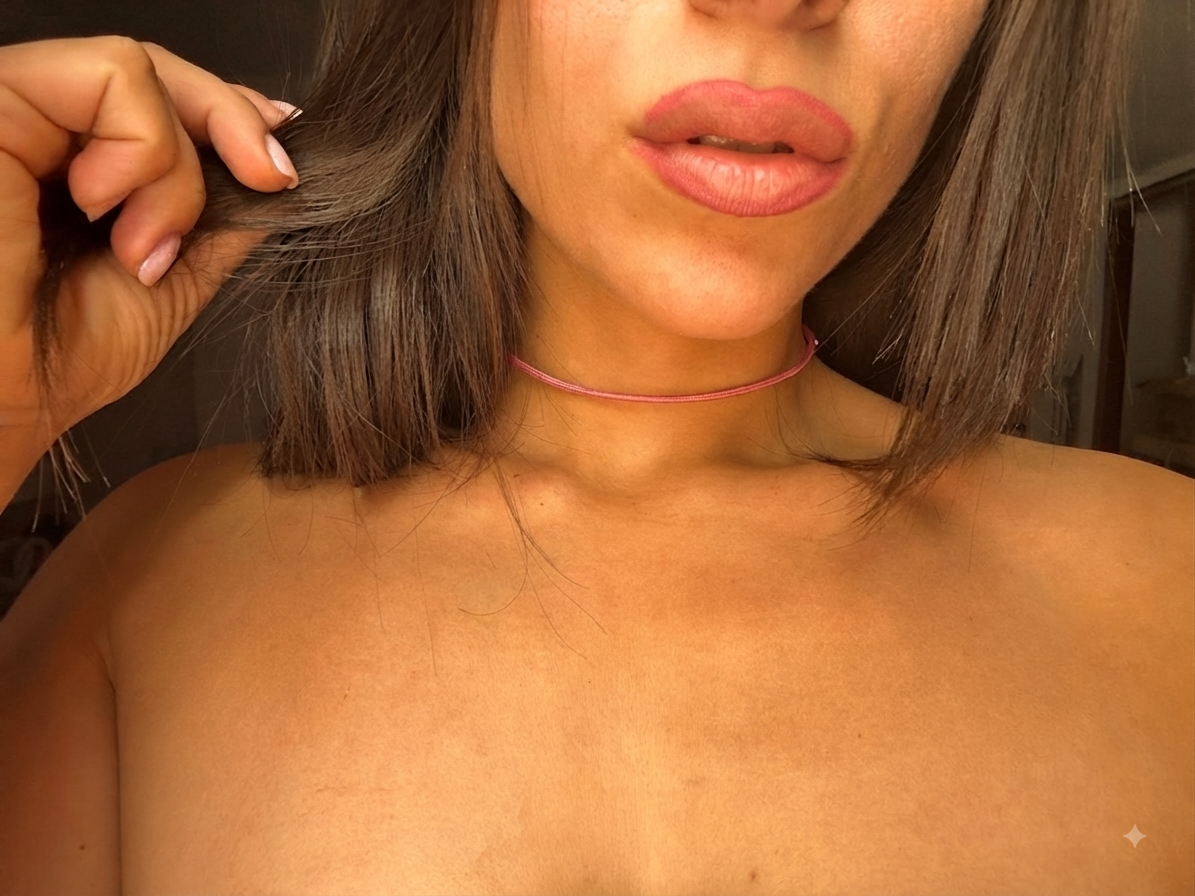Choker Sottile Minimal - Rosa Antico magnetica