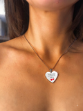 Collana a Cuore "Il Mio Posto Preferito"